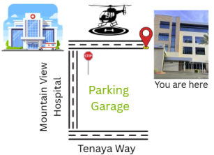 Clinic location map
